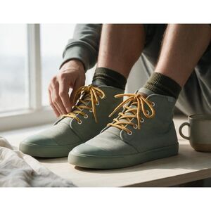 Bangs Khaki Green High Top Shoes Ambassador Unisex 9.5W 8M